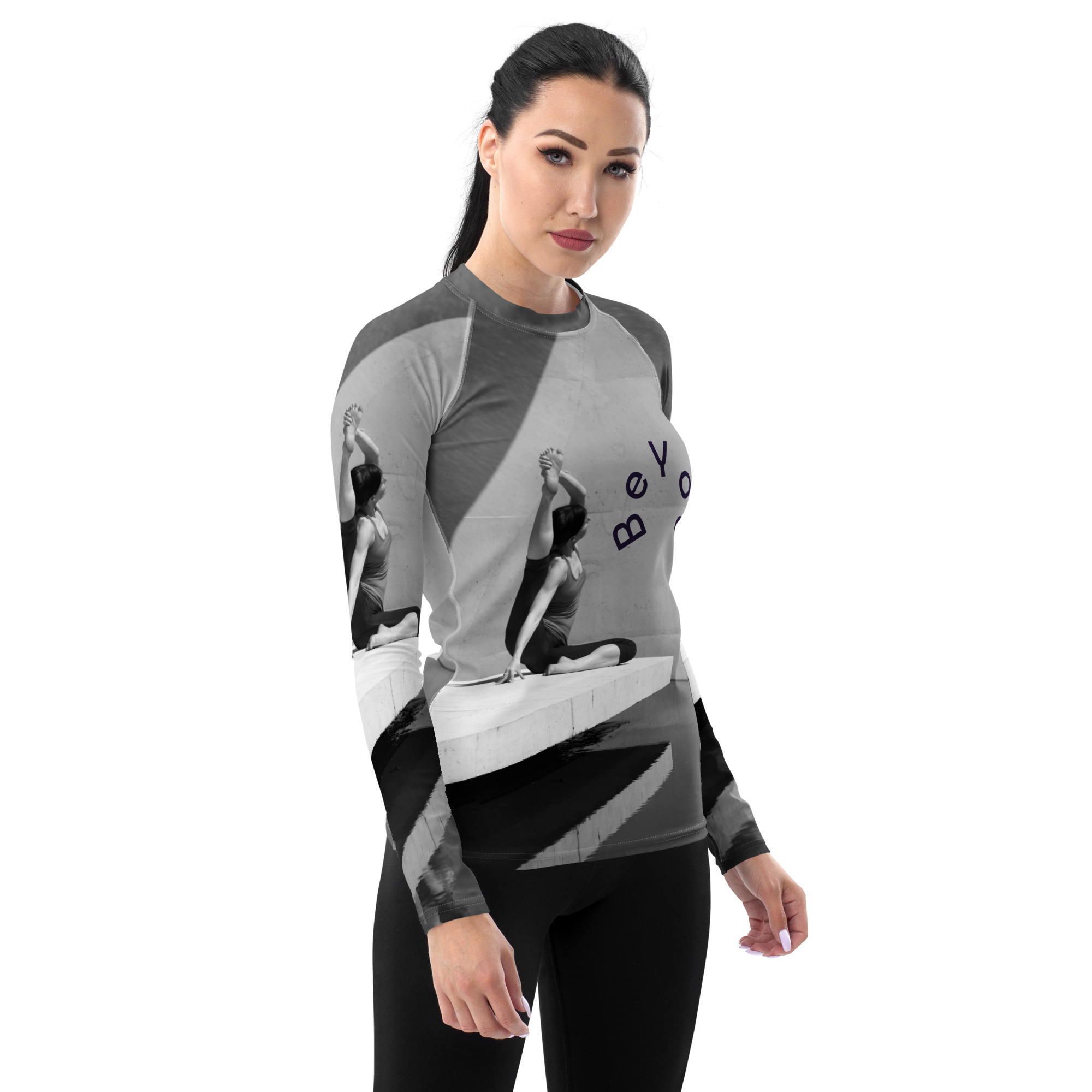 all over print womens rash guard white right front 66171d6990545 jpg