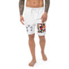 mens fleece shorts white front 66137afb0e235 jpg