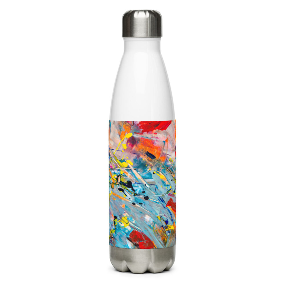 stainless steel water bottle white 17 oz front 660ca3da419c5 jpg