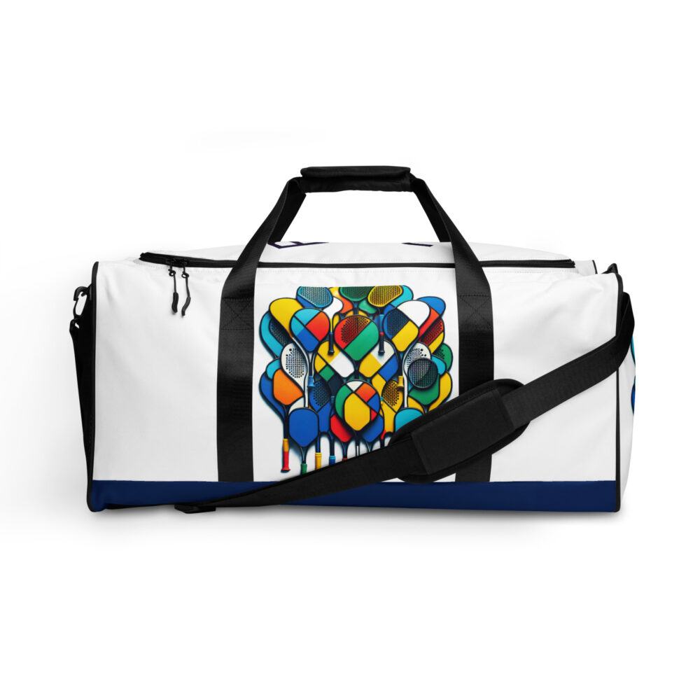 The Painted Rackets duffle Bag art concierge clothing jpg