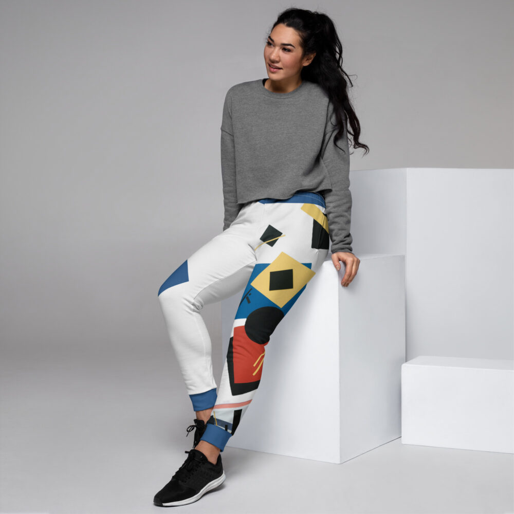 all over print recycled womens joggers