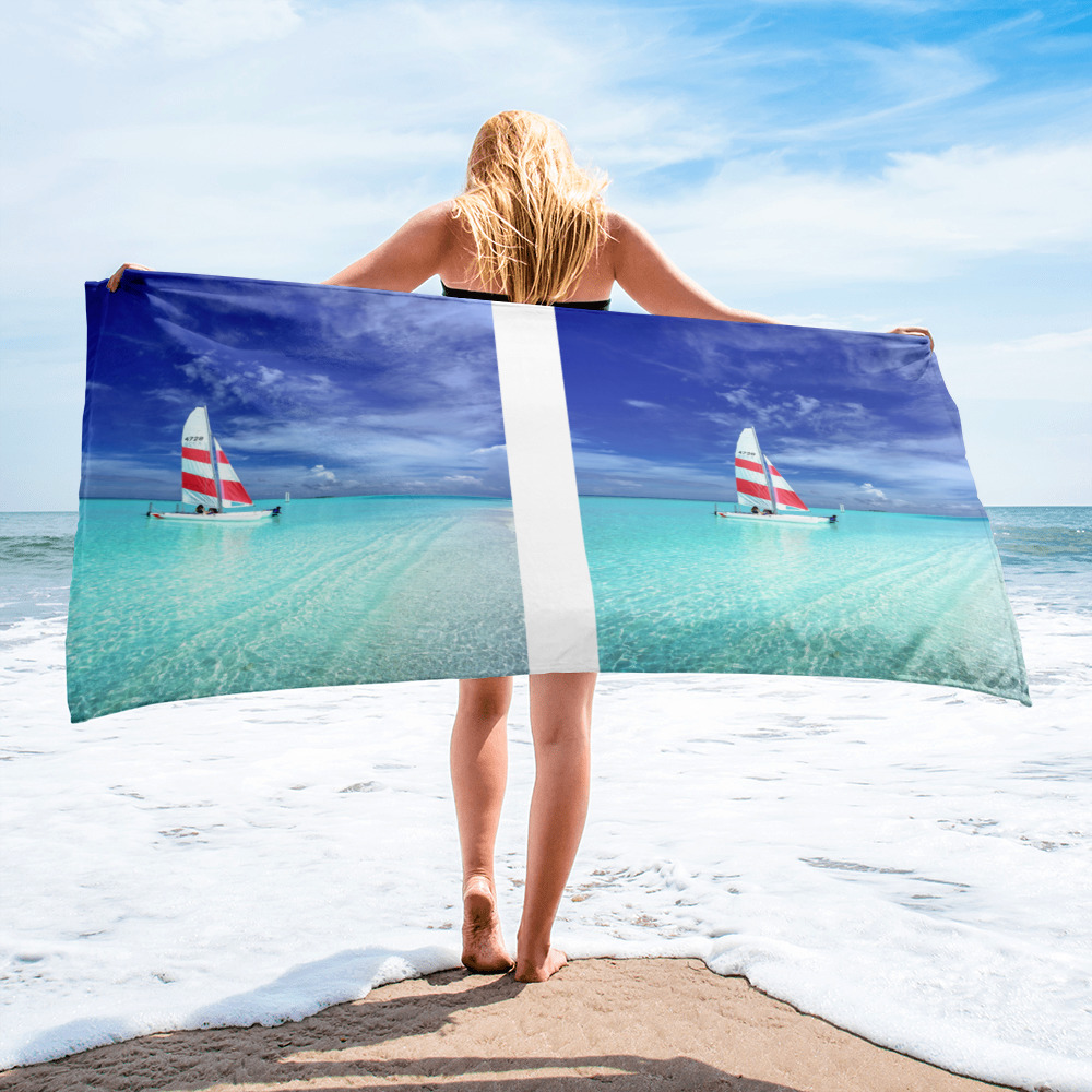 sublimated towel white 30x60 beach 667628c32ac4c jpg