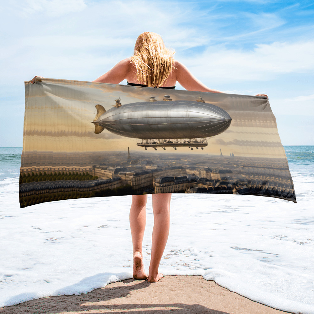 sublimated towel white 30x60 beach 6676358038abc jpg