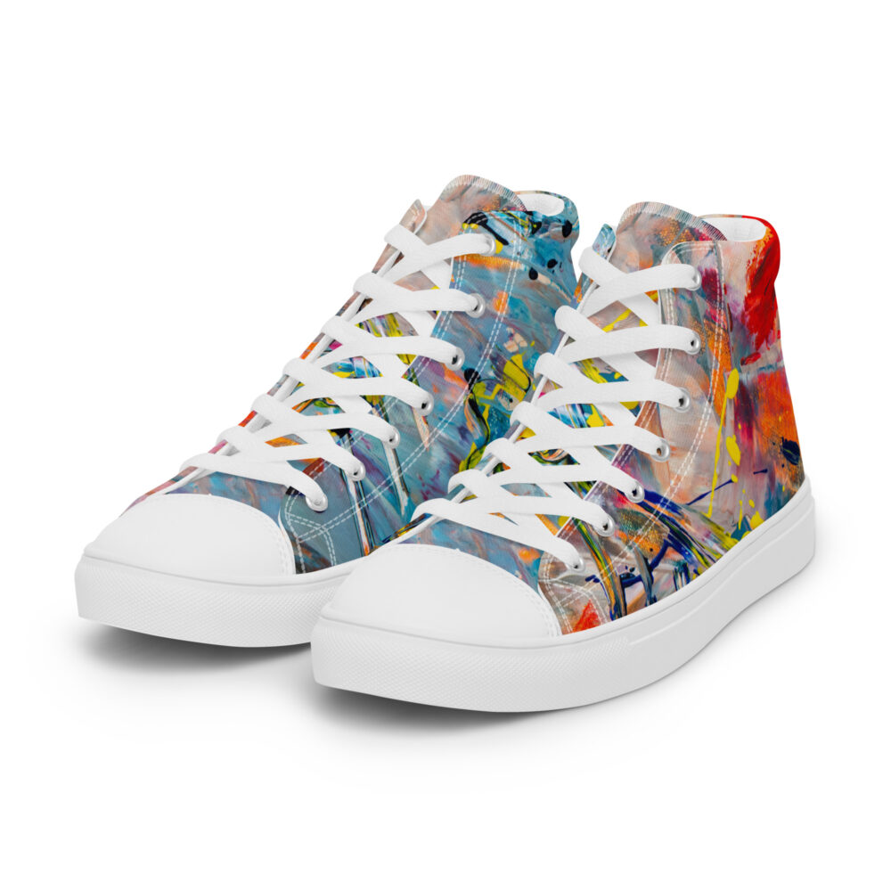womens high top canvas shoes white left front 667f88358078d jpg