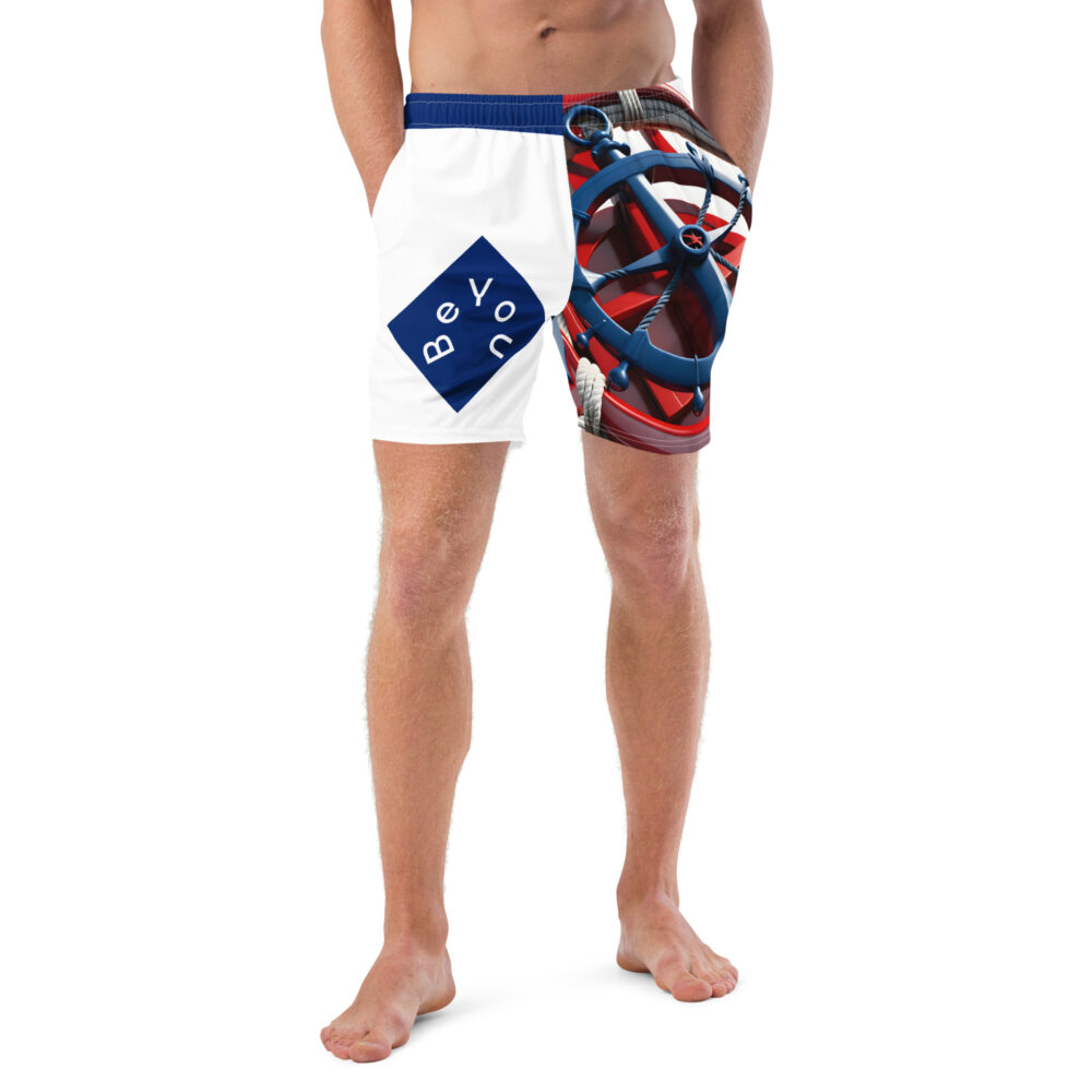 all over print recycled swim trunks white front 668b3518ee265 jpg