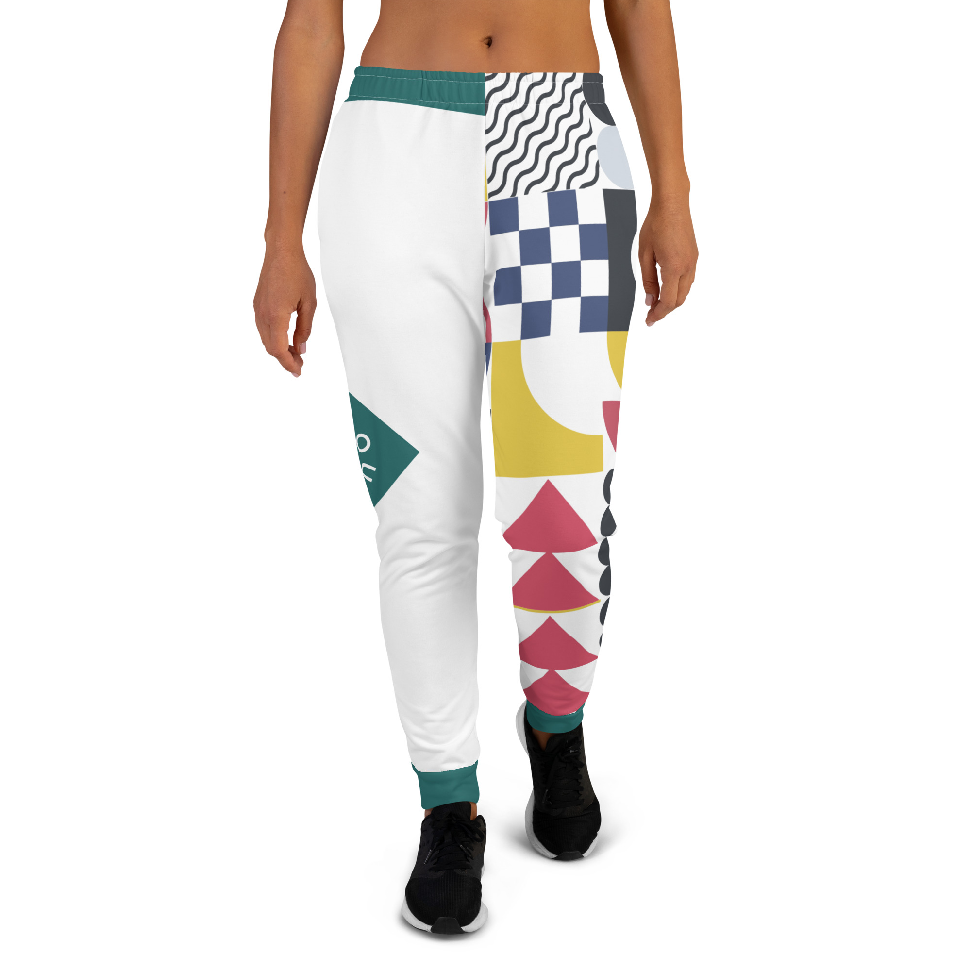 all over print recycled womens joggers white front 66a1cb4002b1b jpg