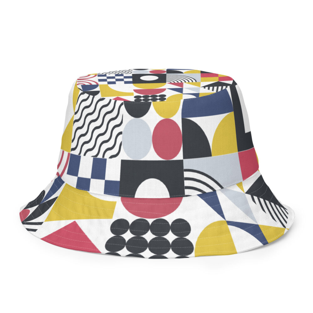 ode to bauhaus reversible bucket hat art concierge clothing jpg