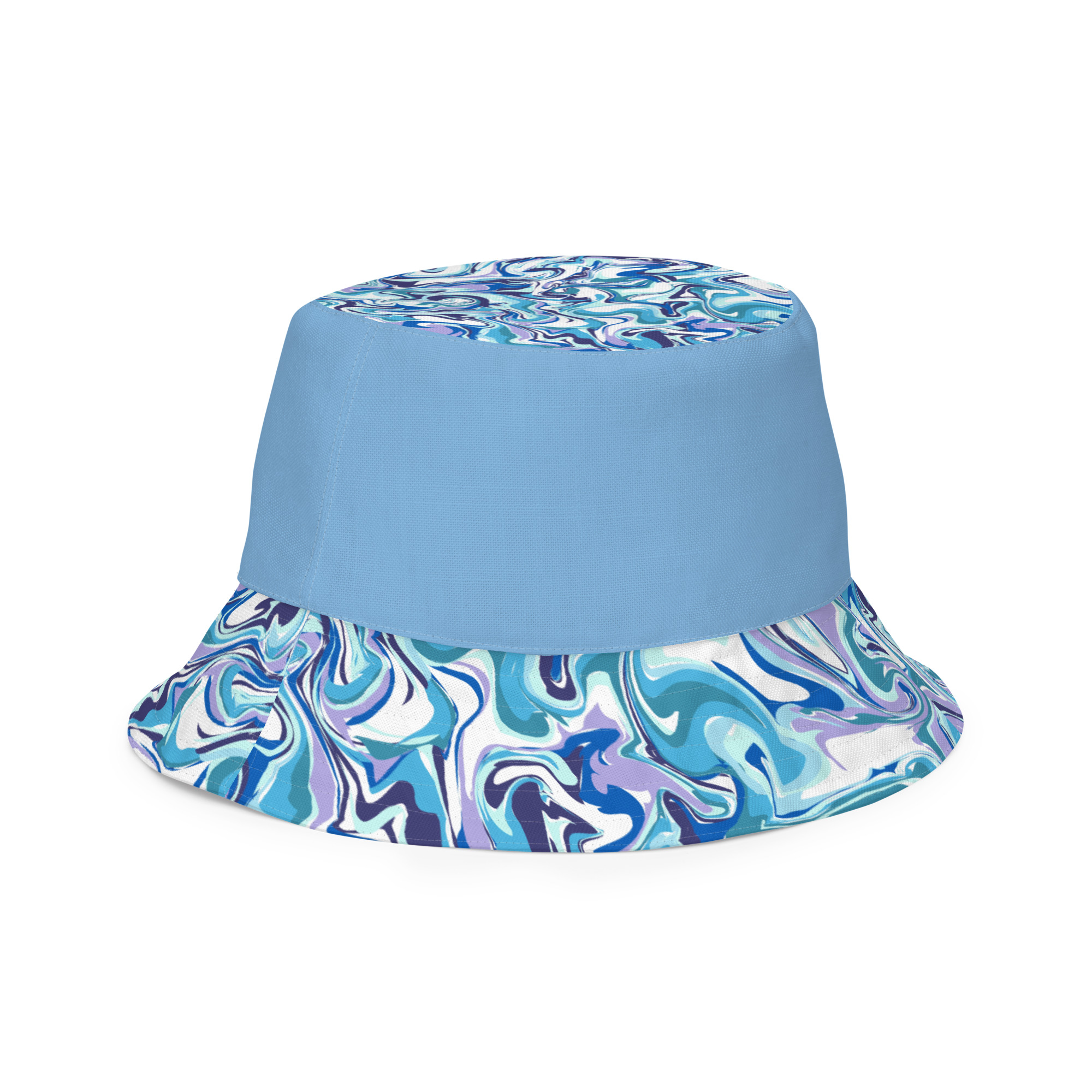 all over print reversible bucket hat white right front outside 66a6cac0888e1 jpg