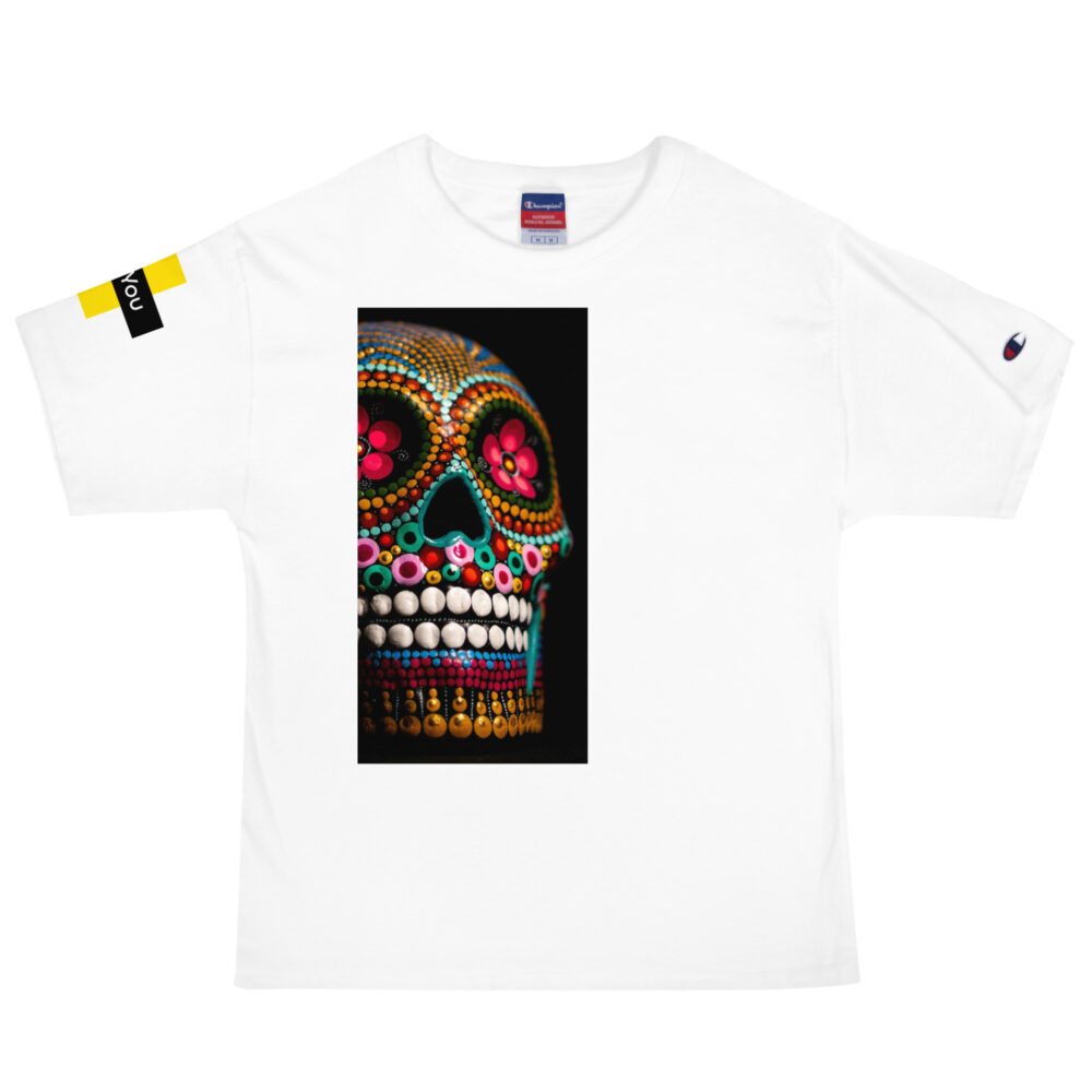 beaded skull champion t shirt art concierge clothing.jpg