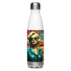 ode to warhol stainless steel water bottle white 17 oz art concierge clothing jpg