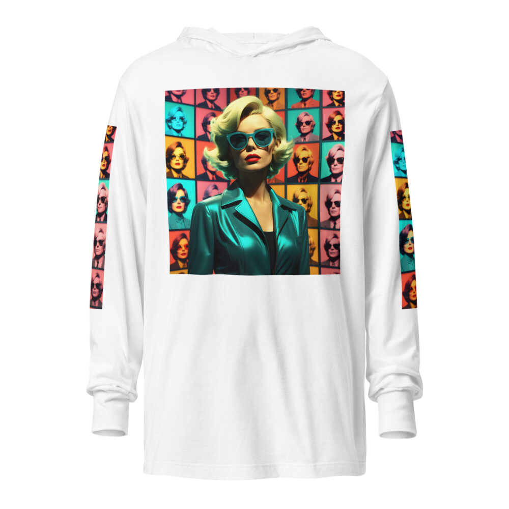 ode to warhol hooded long sleeve tee art concierge clothing jpg