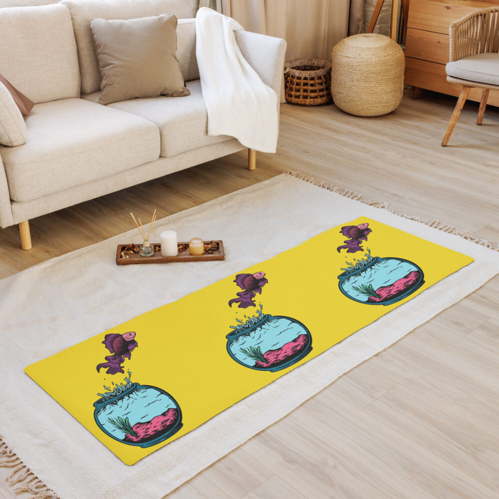 fish called wanda yoga mat art concierge clothing jpg