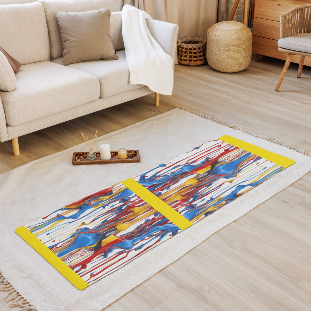 paint drip yoga mat art concierge clothing jpg