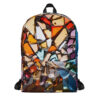 The Shattered Glass Backpack art concierge clothing jpg