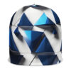 The Blue Triangles Beanie art concierge clothing jpg