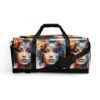 the lady in water colors 2 duffle bag art concierge clothing jpg