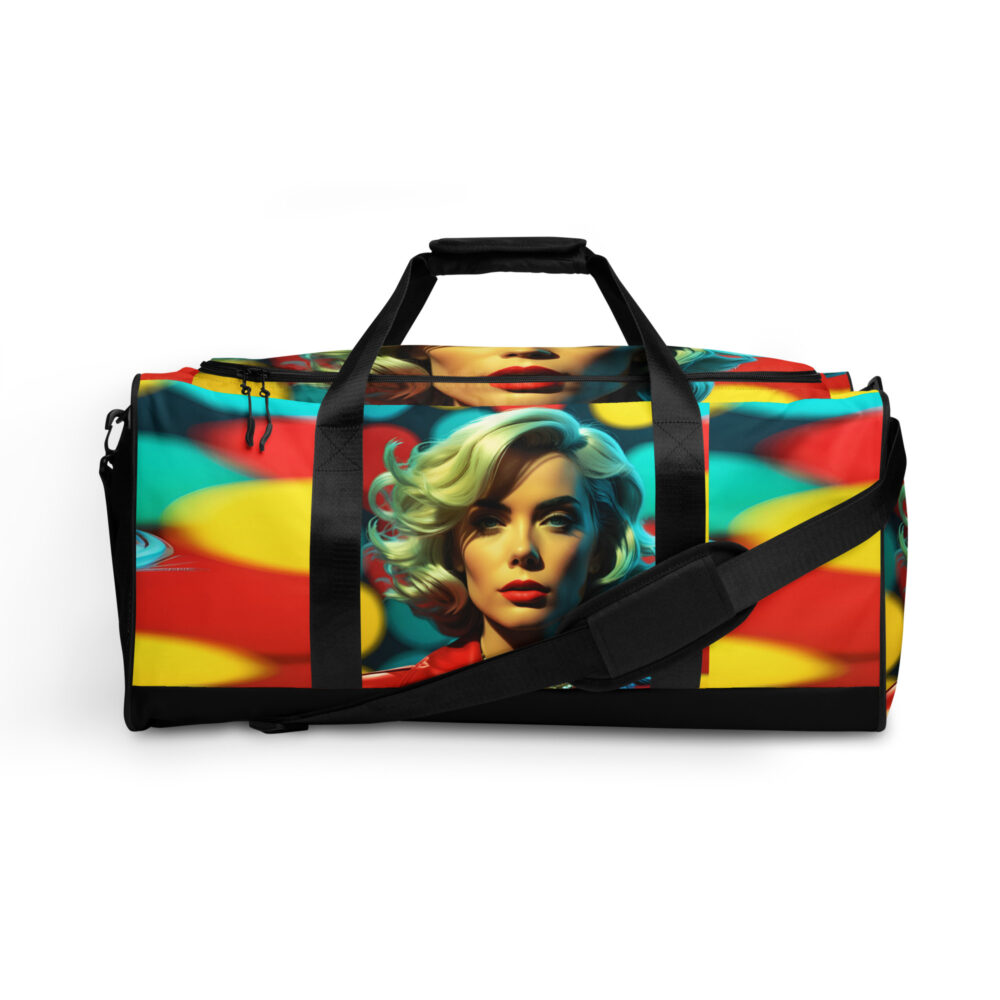 The Ode to Warhol 1 Duffle Bag art concierge clothing jpg