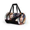 the lady in water colors 2 gym bag art concierge clothing jpg