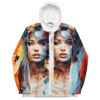 lady in water colors windbreaker art concierge clothing jpg