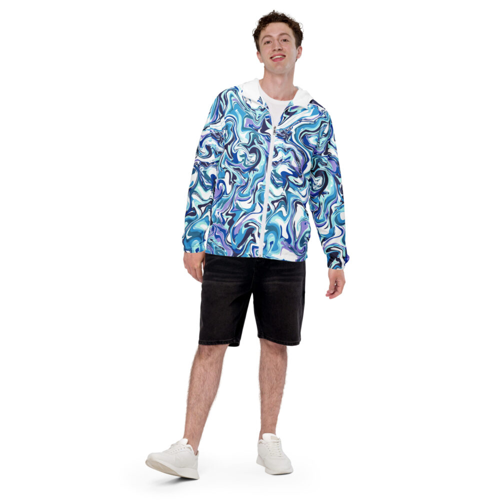 blue marble windbreaker art concierge clothing jpg