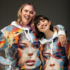 the lady in water colors 2 hoodie art concierge clothing jpg