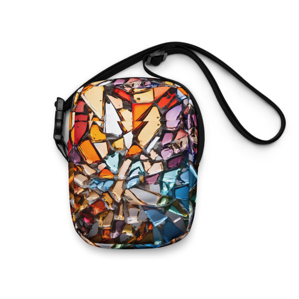 The Shattered Glass Crossbody Bag art concierge clothing jpg