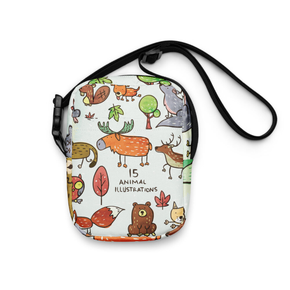 The Animal Kids Crossbody Bag art concierge clothing jpg