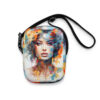 the lady in water colors 2 cross body bag art concierge clothing jpg