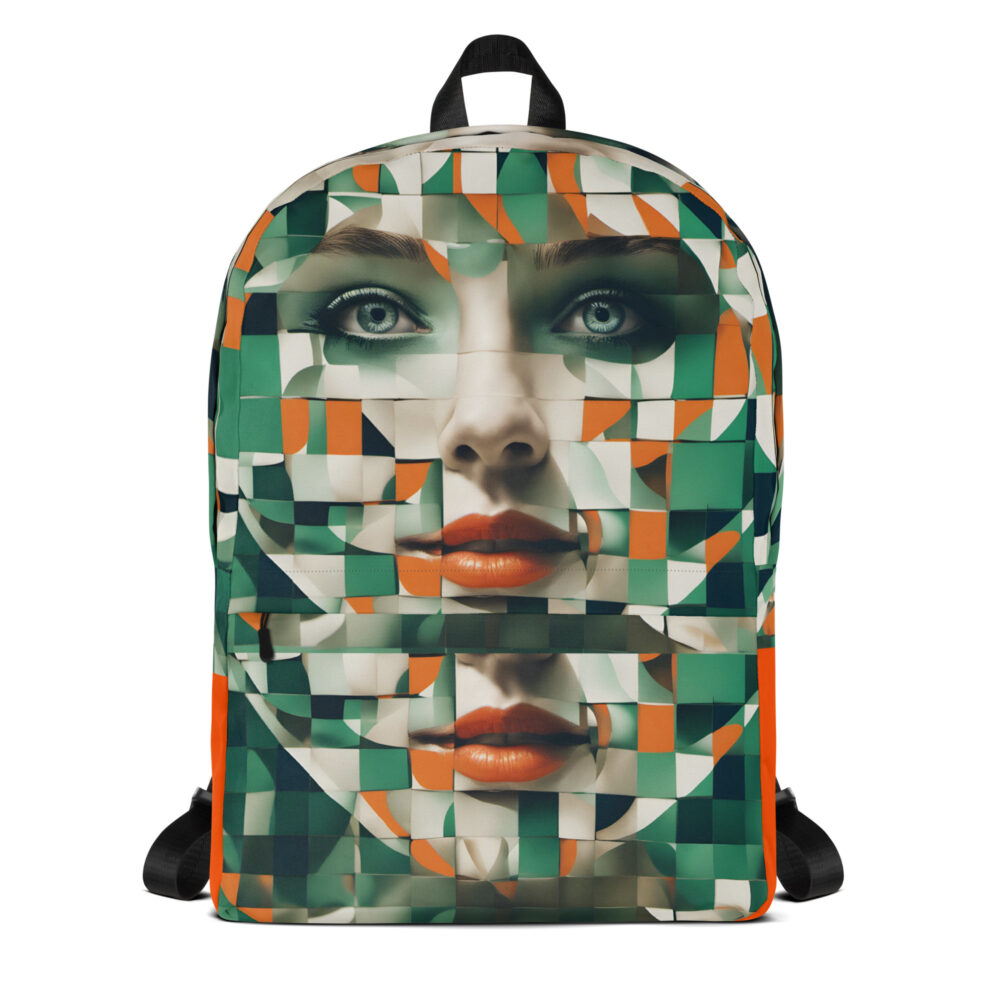 The Green Eyes Backpack art concierge clothing jpg