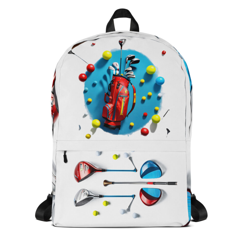 The Golfers Backpack Backpack art concierge clothing jpg