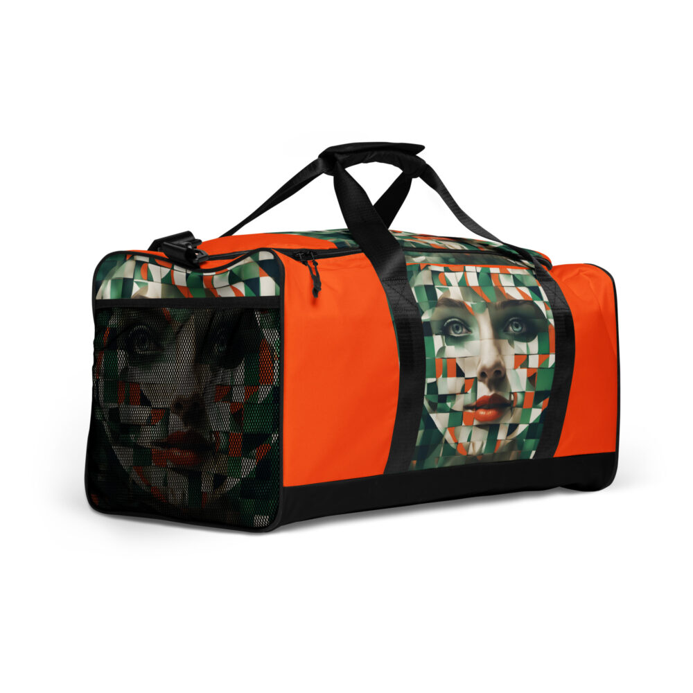 The Green Eyes Duffle Bag art concierge clothing jpg