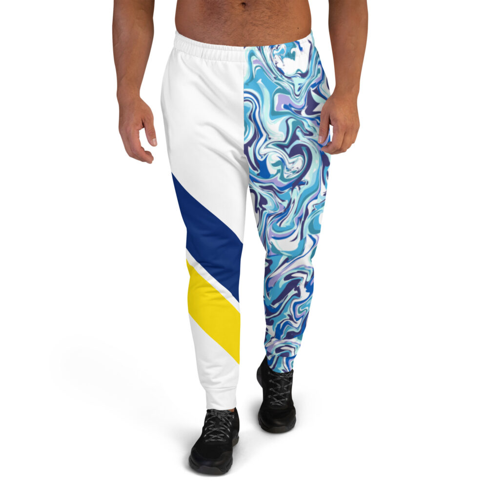 The Blue Marble Men's Joggers art concierge clothing jpg