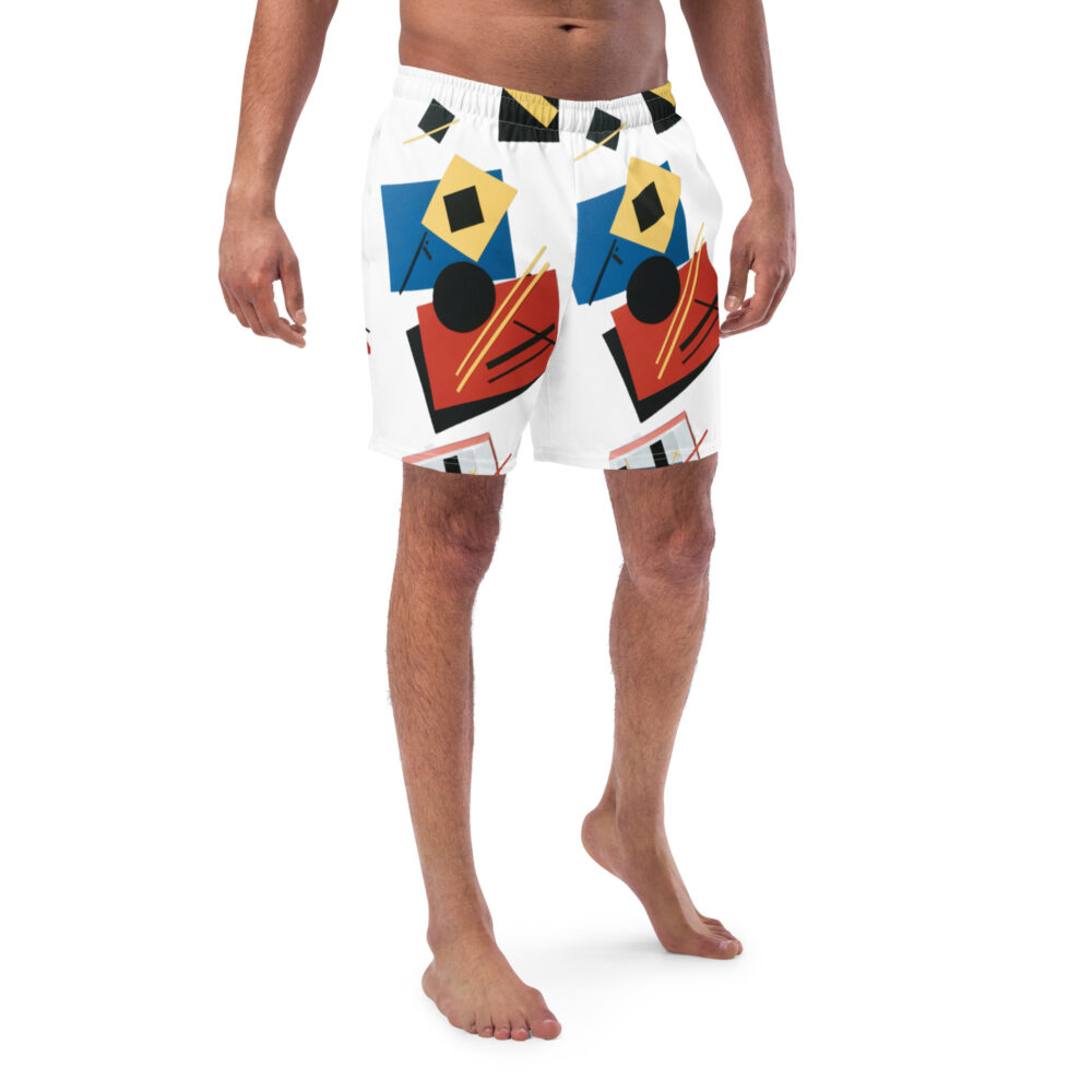 The Geometric Abstract Swim Trunks art concierge clothing jpg