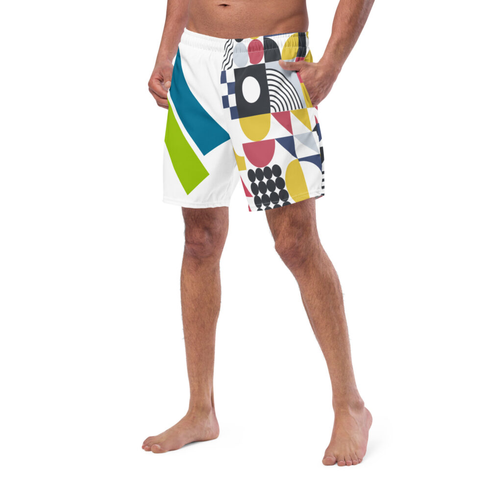 all over print recycled swim trunks white left front 6708930586983 jpg