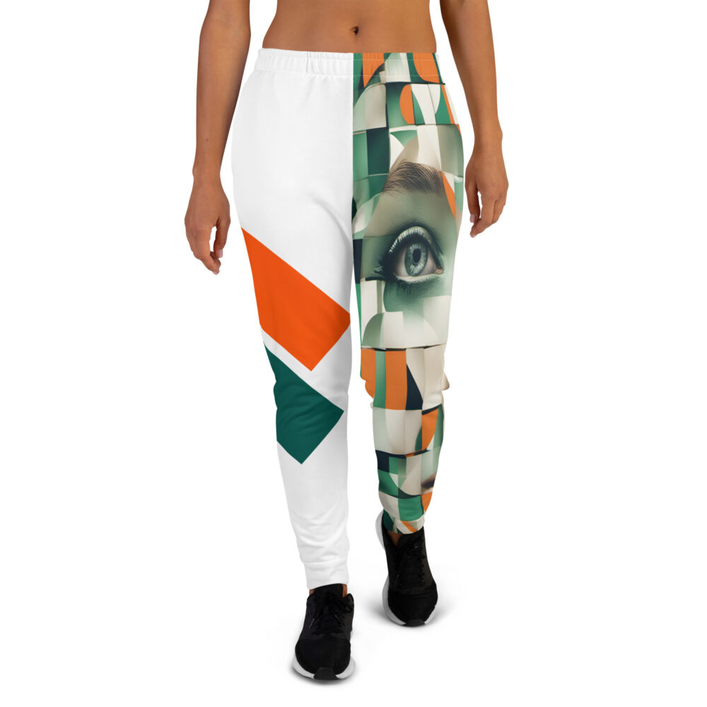 The Green Eyes Women's Joggers art concierge clothing jpg