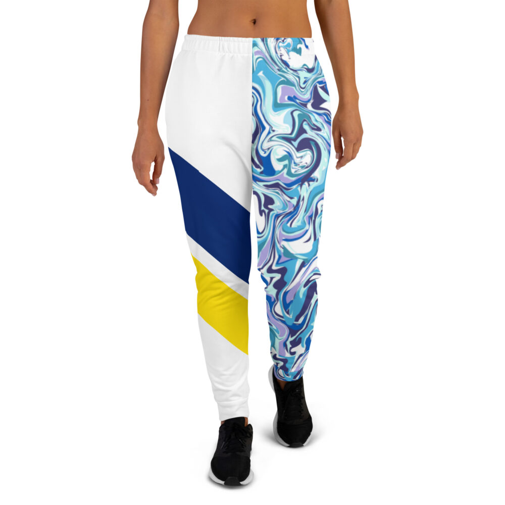 The Blue Marble Women's Joggers art concierge clothing jpg