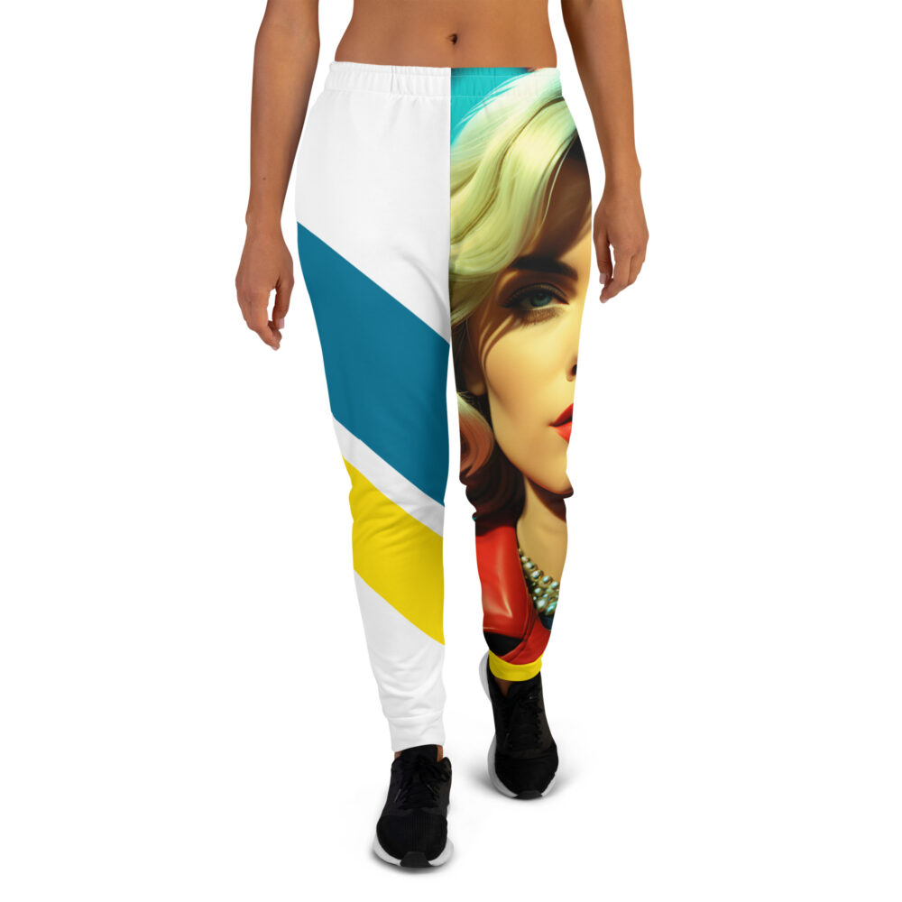 The Ode to Warhol 1 Women's Joggers art concierge clothing jpg