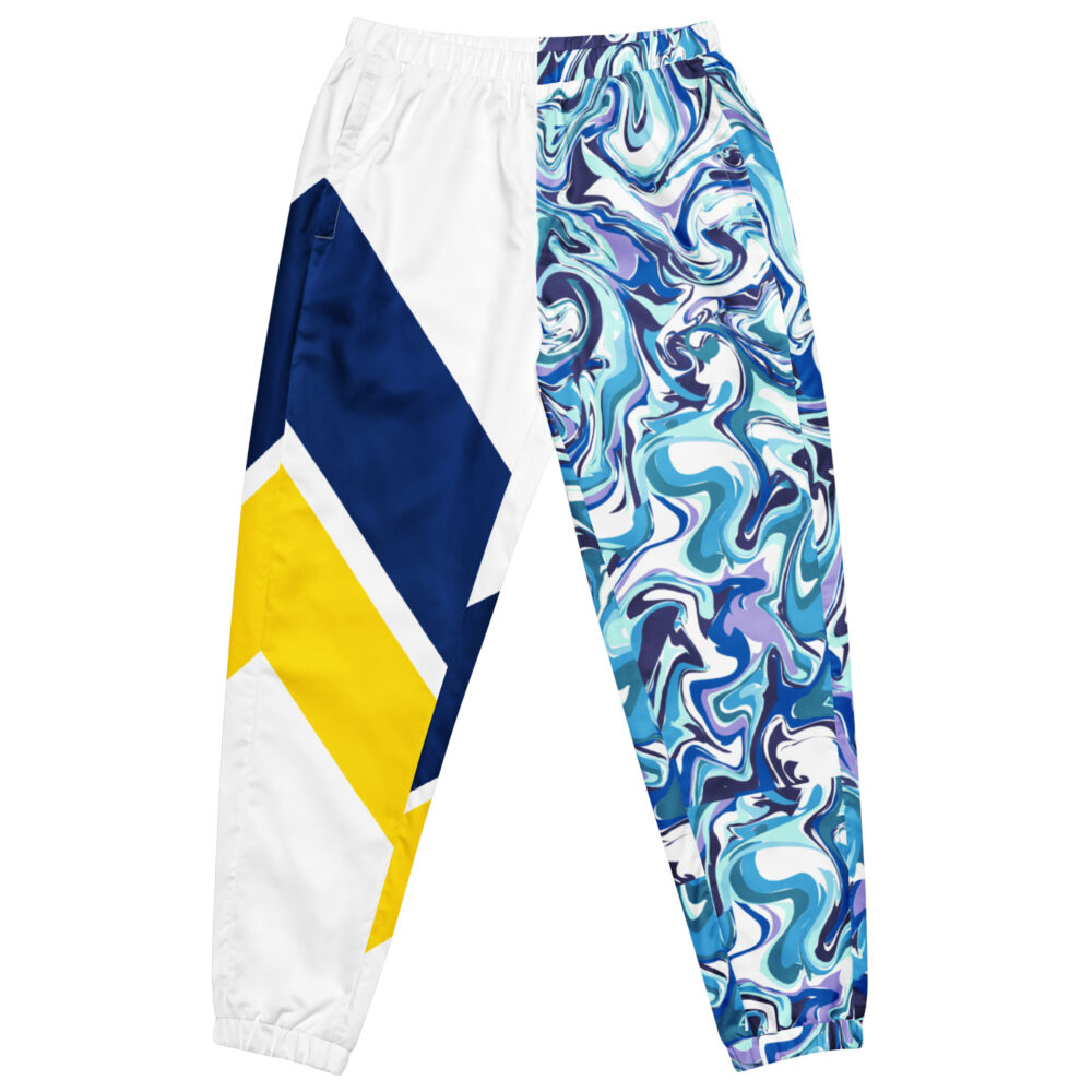 The Blue Marble Track Pants art concierge clothing jpg