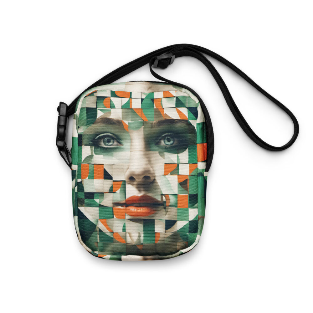 The Green Eyes Crossbody Bag art concierge clothing jpg