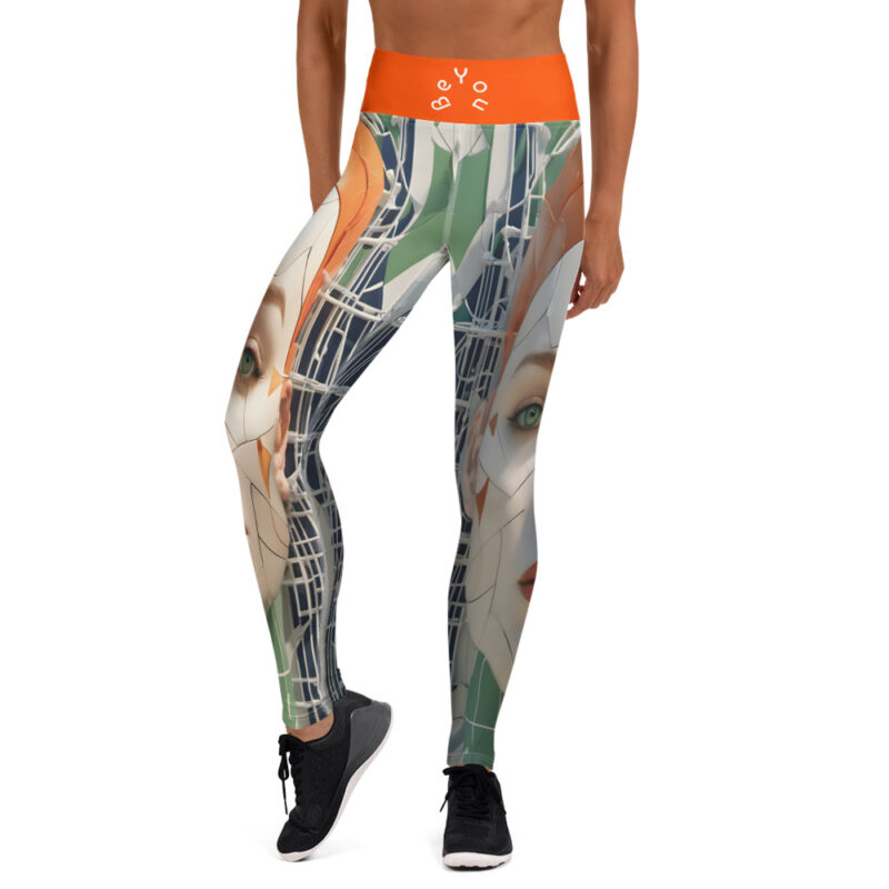 The Art Deco 1 Yoga Leggings art concierge clothing jpg