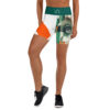 The Green Eyes Yoga Shorts art concierge clothing jpg