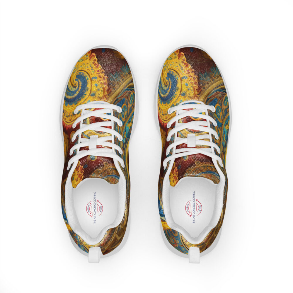 The Paisley Men’s Athletic Shoes art concierge clothing jpg