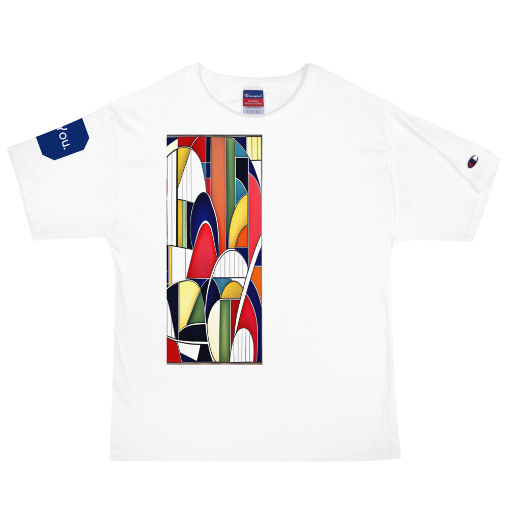 The Art Deco 3 Champion T-Shirt art concierge clothing jpg