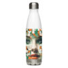 The Green Eyes Stainless Steel Water Bottle art concierge clothing jpg