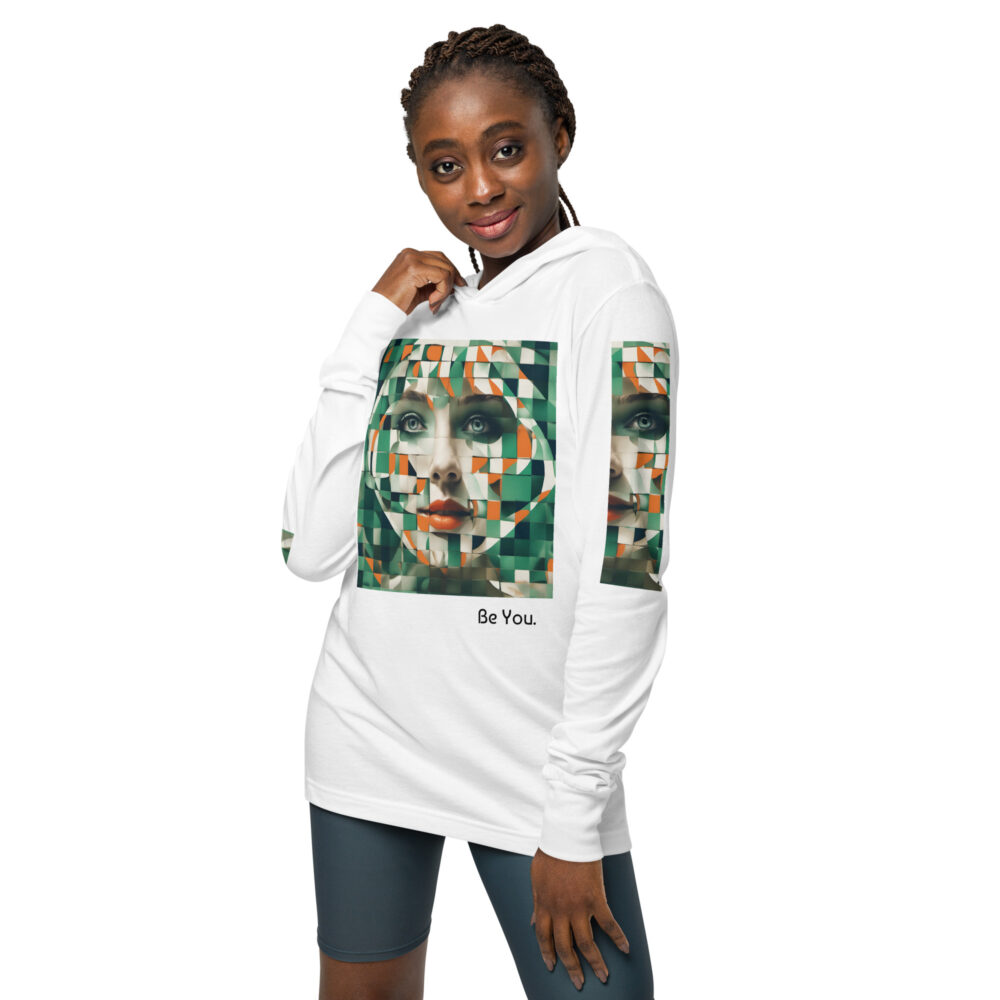 The Green Eyes Hooded Long-sleeve Tee art concierge clothing jpg