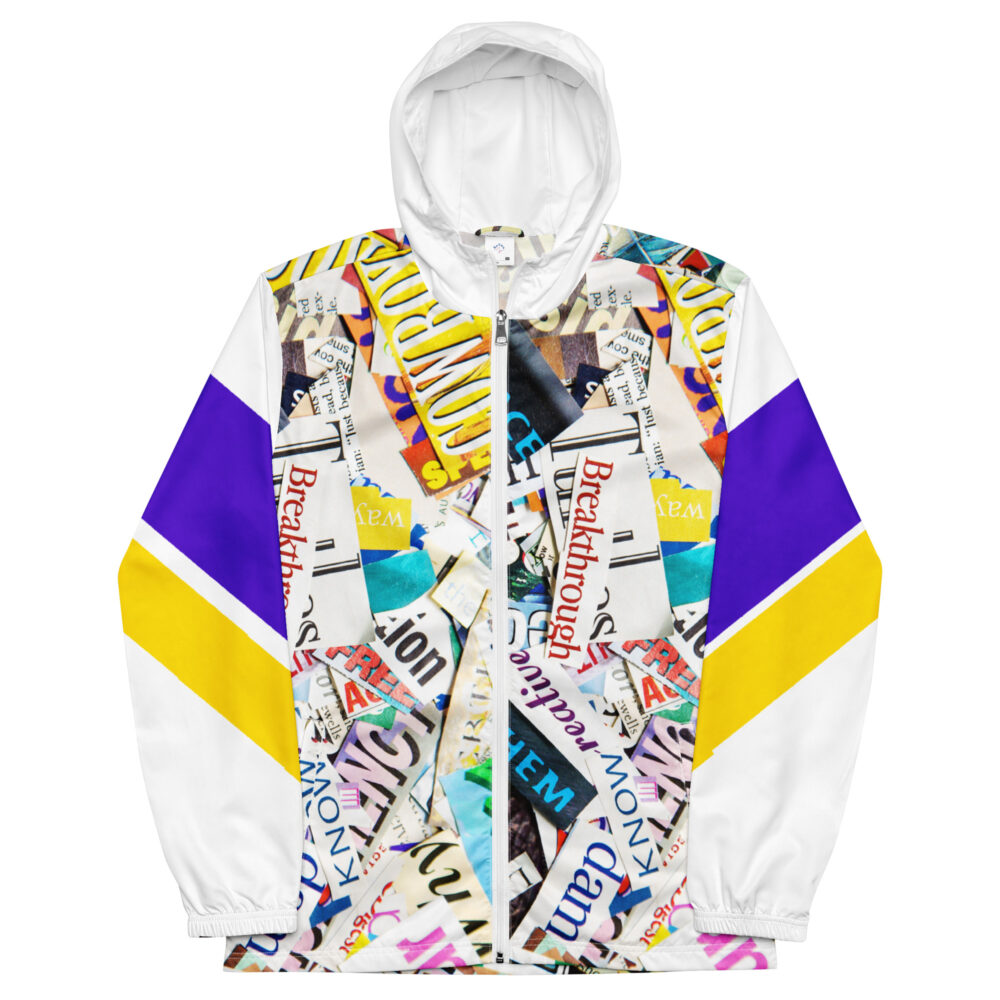 The Headlines Windbreaker art concierge clothing jpg