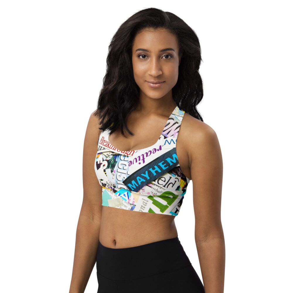 all over print recycled longline sports bra white left front 6726e9ee9142c jpg