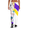 all over print recycled womens joggers white back 6726efe625dbe jpg