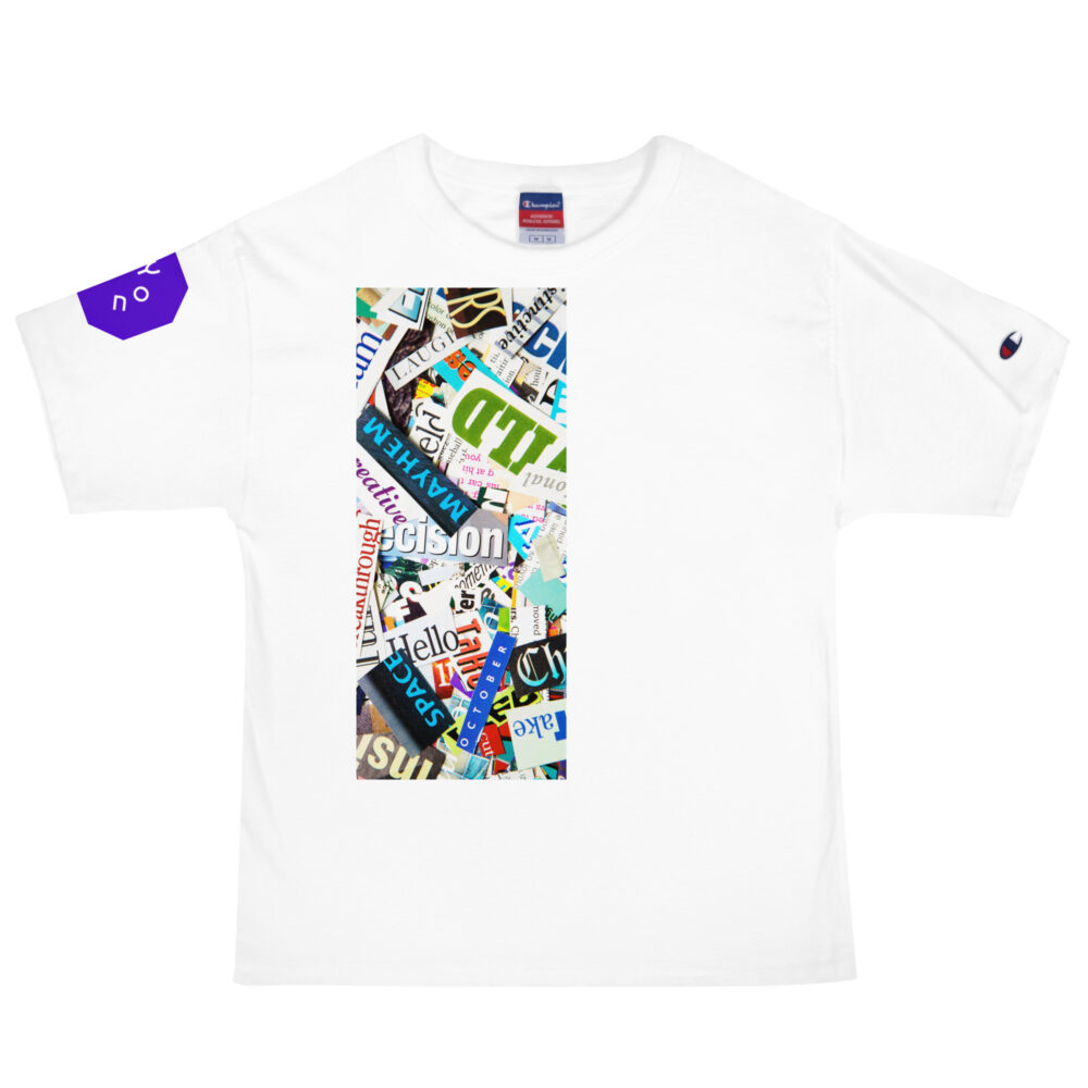 The Headlines 2 Champion T-Shirt art concierge clothing jpg