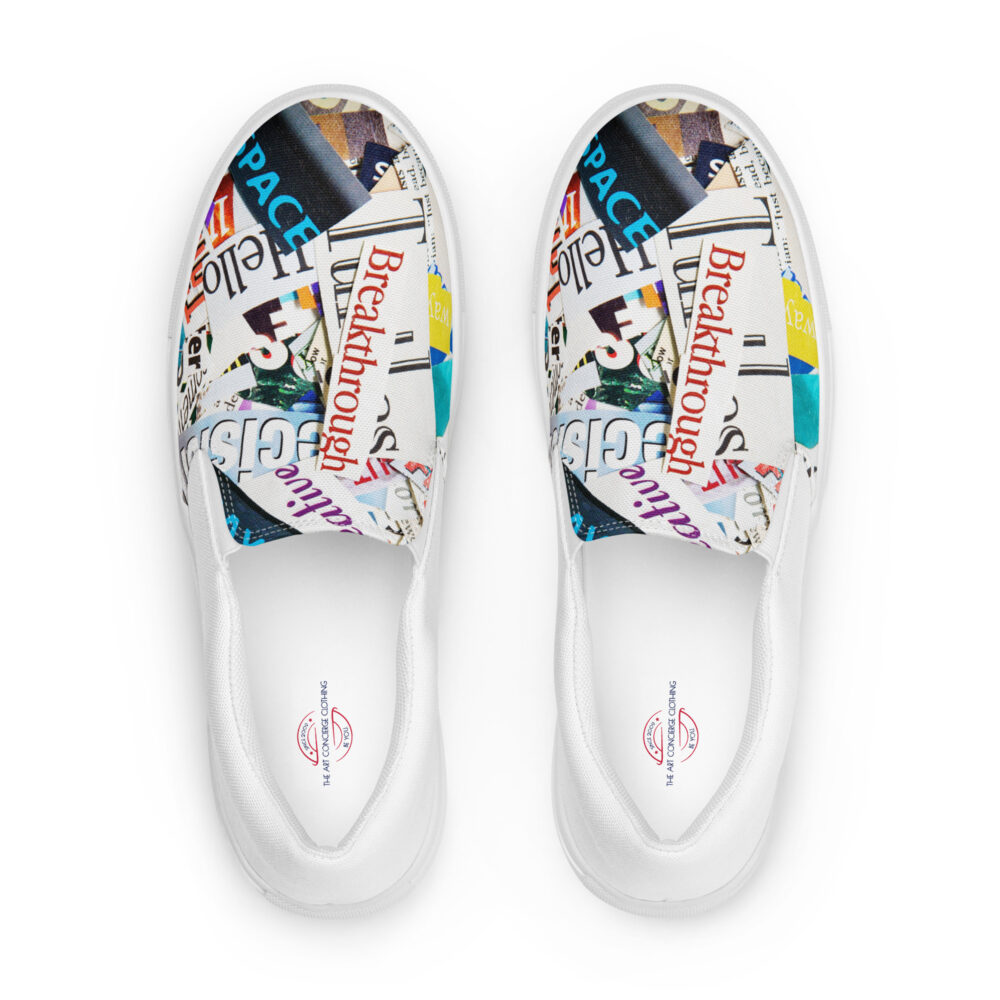 The Headlines Women’s Slip-on Deck Shoes art concierge clothing jpg